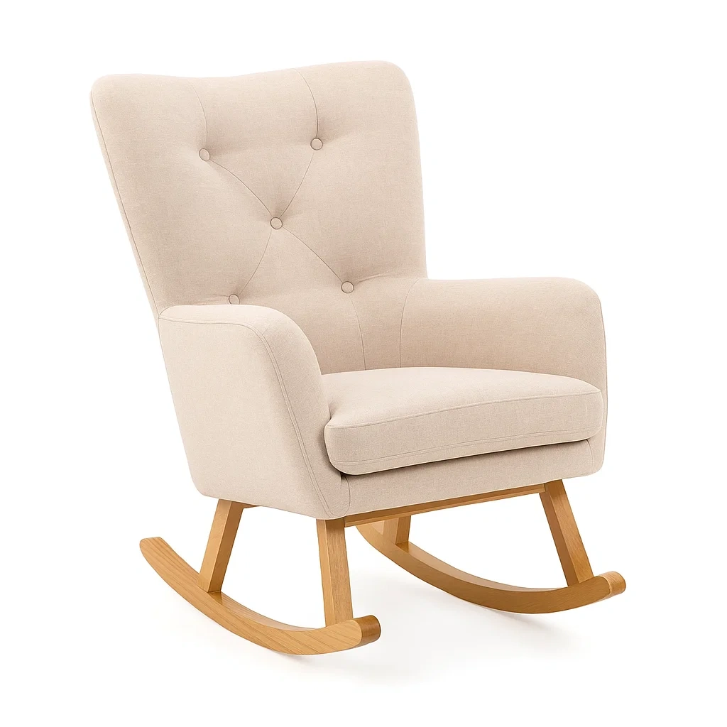 Mobilier de salon,Fauteuil à bascule - domolure