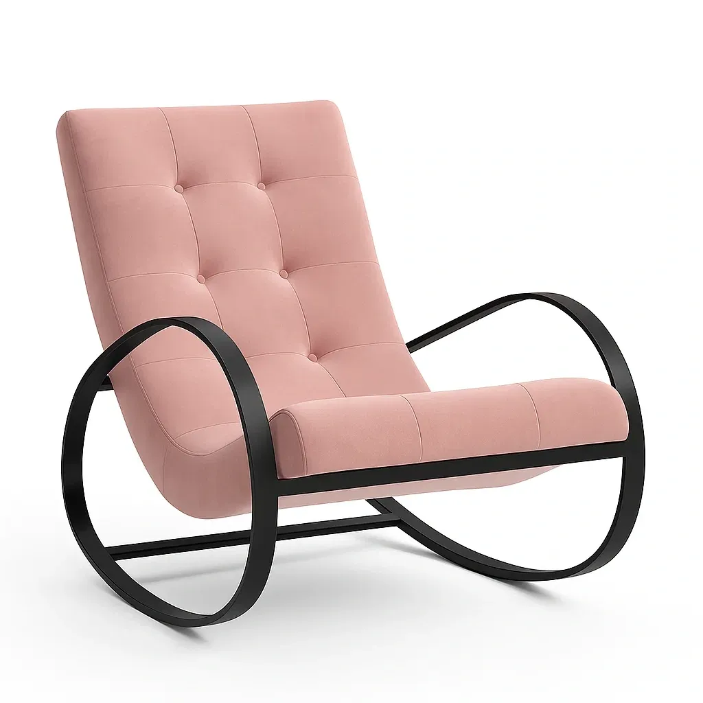 Mobilier de salon,Fauteuil à bascule - domolure