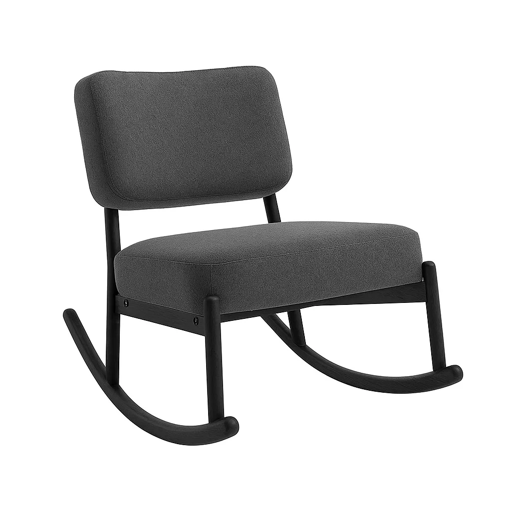 Mobilier de salon,Fauteuil à bascule - domolure