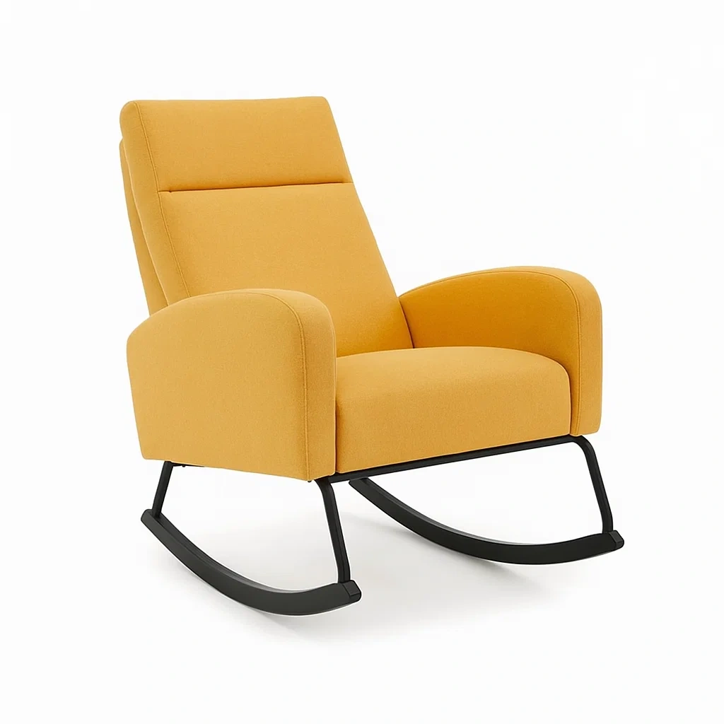 Mobilier de salon,Fauteuil à bascule - domolure