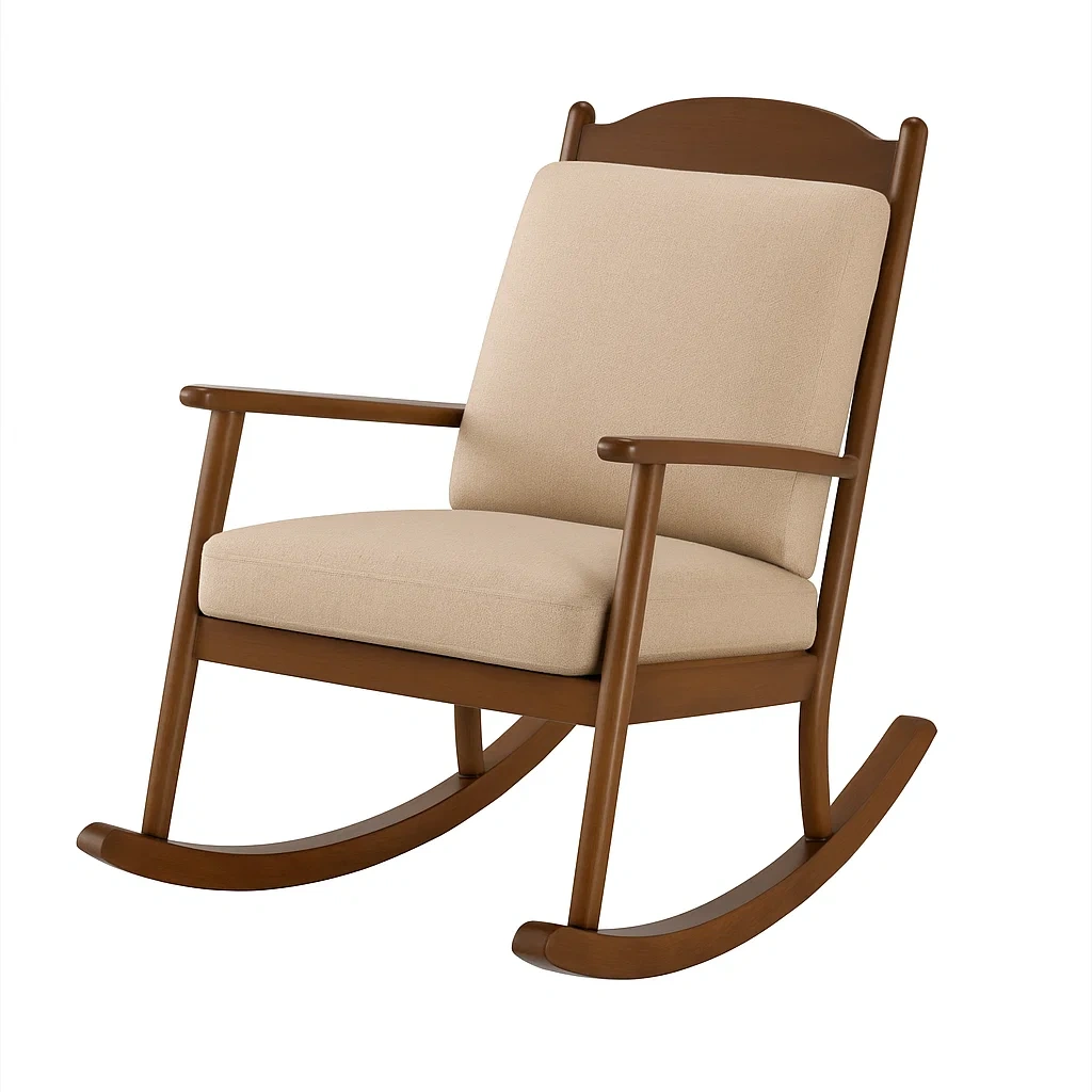 Mobilier de salon,Fauteuil à bascule - domolure