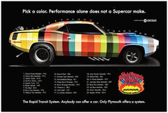 pick a color performance vintage advert RTS