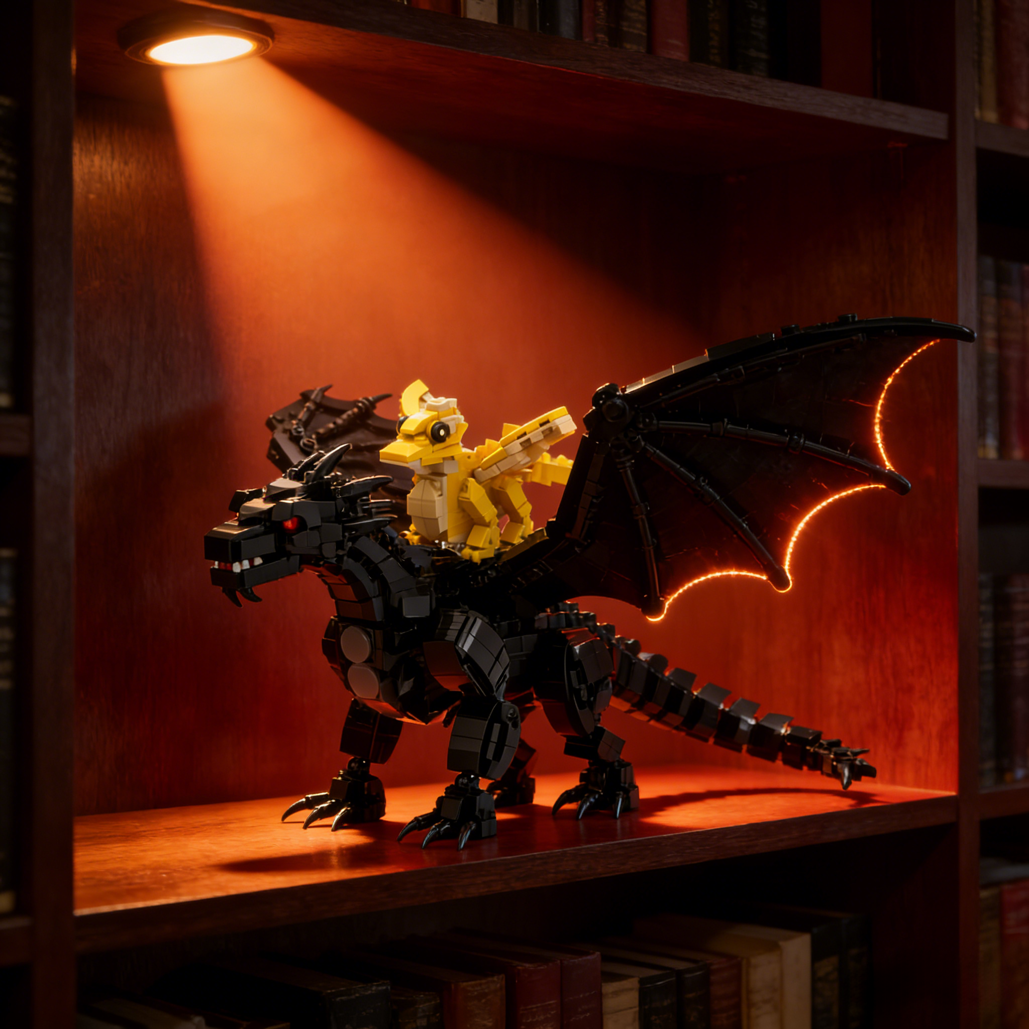 Fourth Wing: Tairn & Andarna Dual Dragon Collector Brick Edition