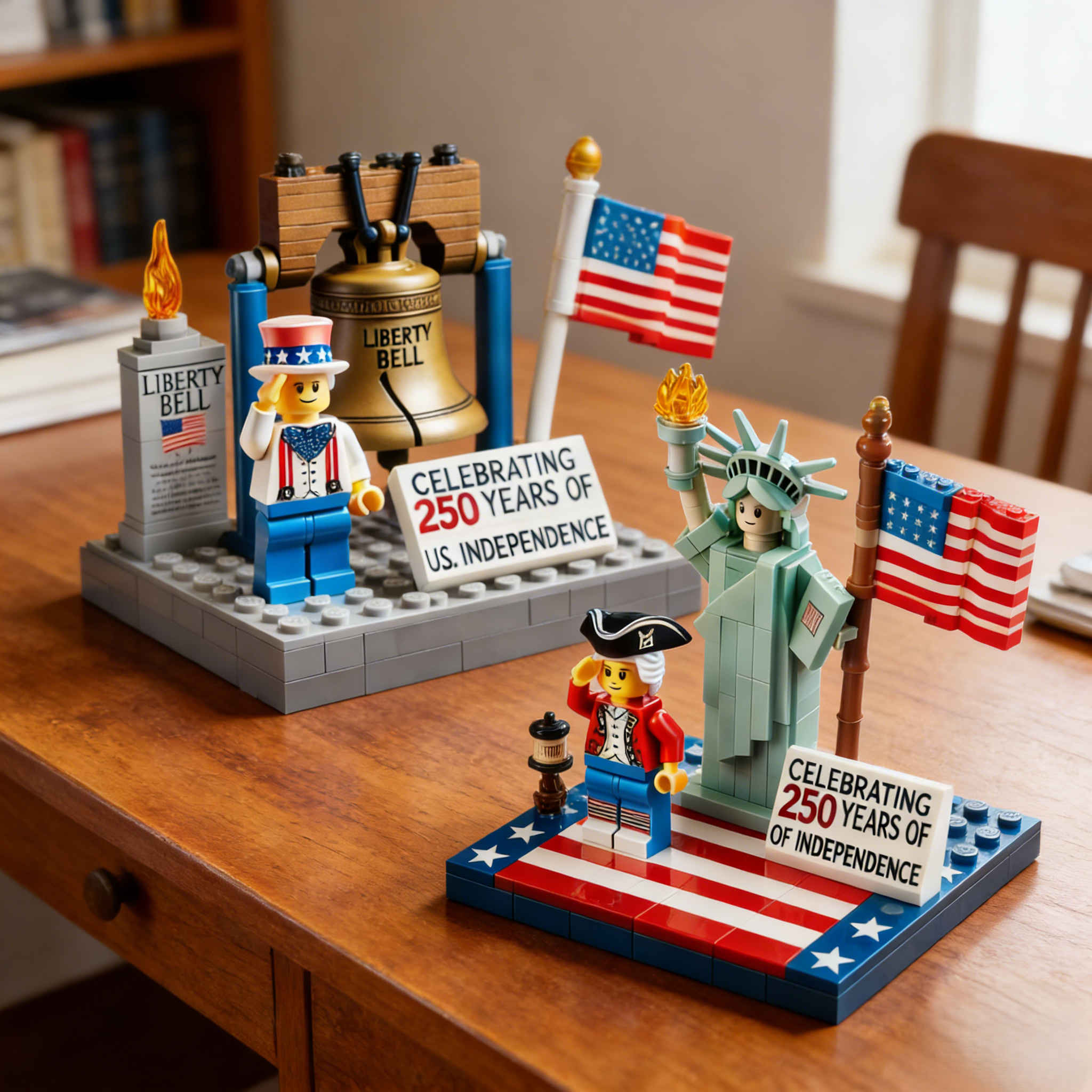 🗽（1776-2026）US 250th Anniversary Building Blocks