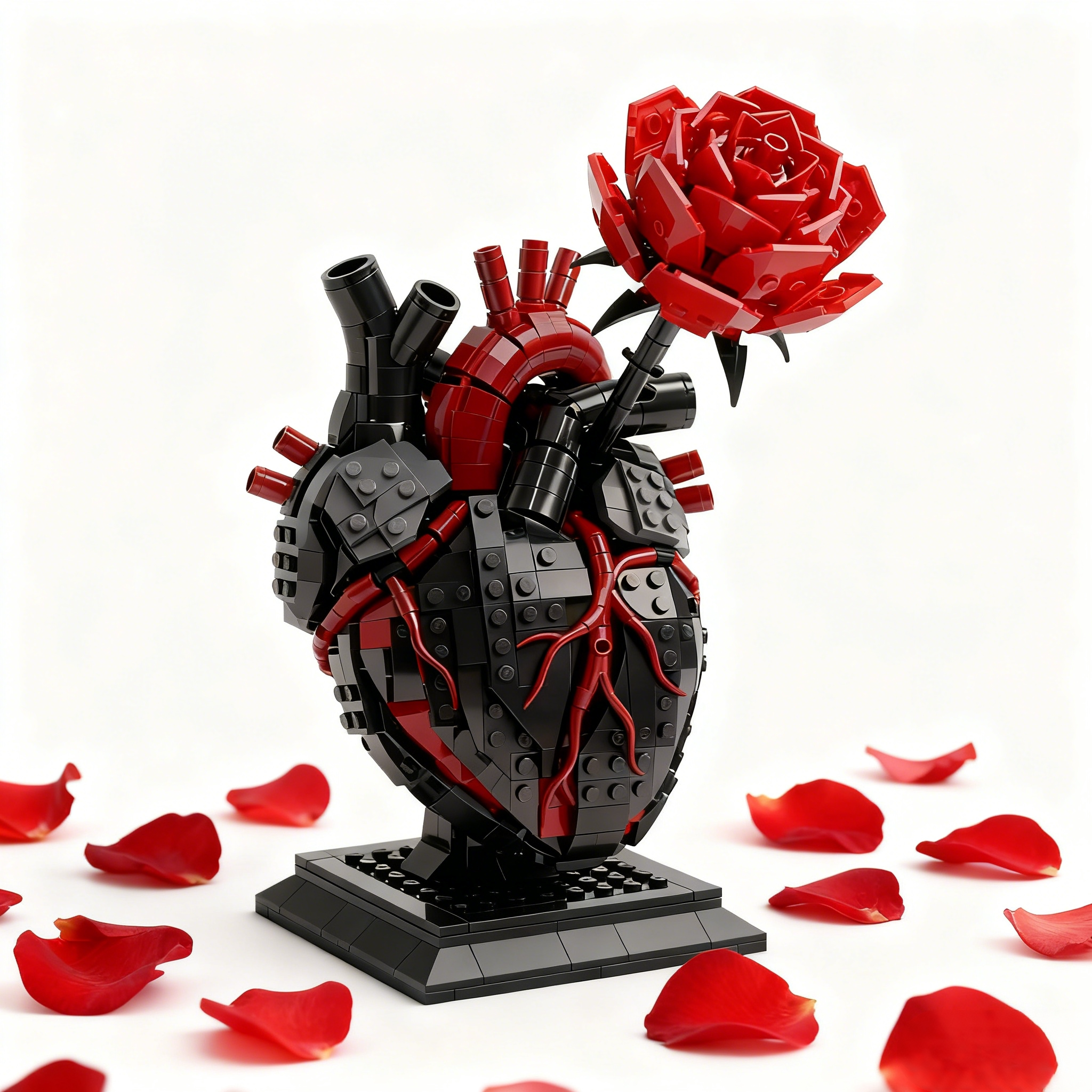 Gothic Heart 'Eternal Love' Brick Set - Limited Edition🔥