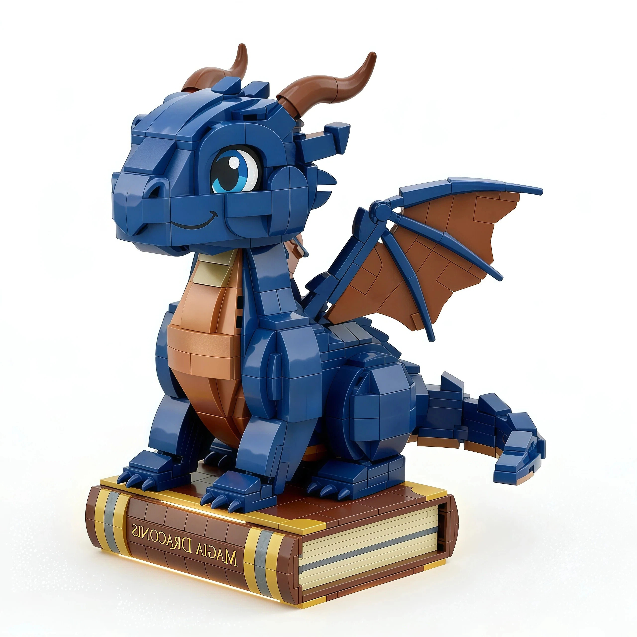 Magia Draconis™ – Limited Edition Blue Dragon Brick Set🐉