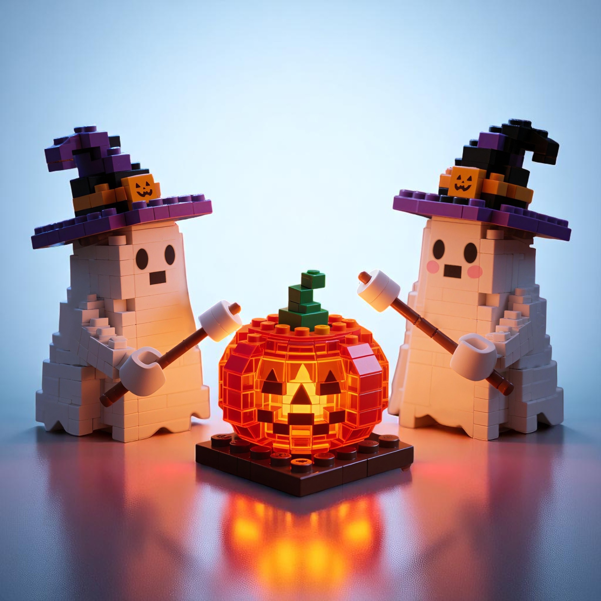 2025 Limited Edition-- Halloween Ghost Brick Set👻-brick-bond