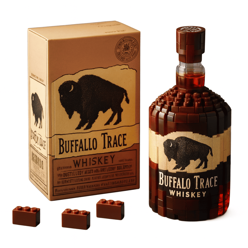 Iconic Whiskey Bottle Building Block Set🍻