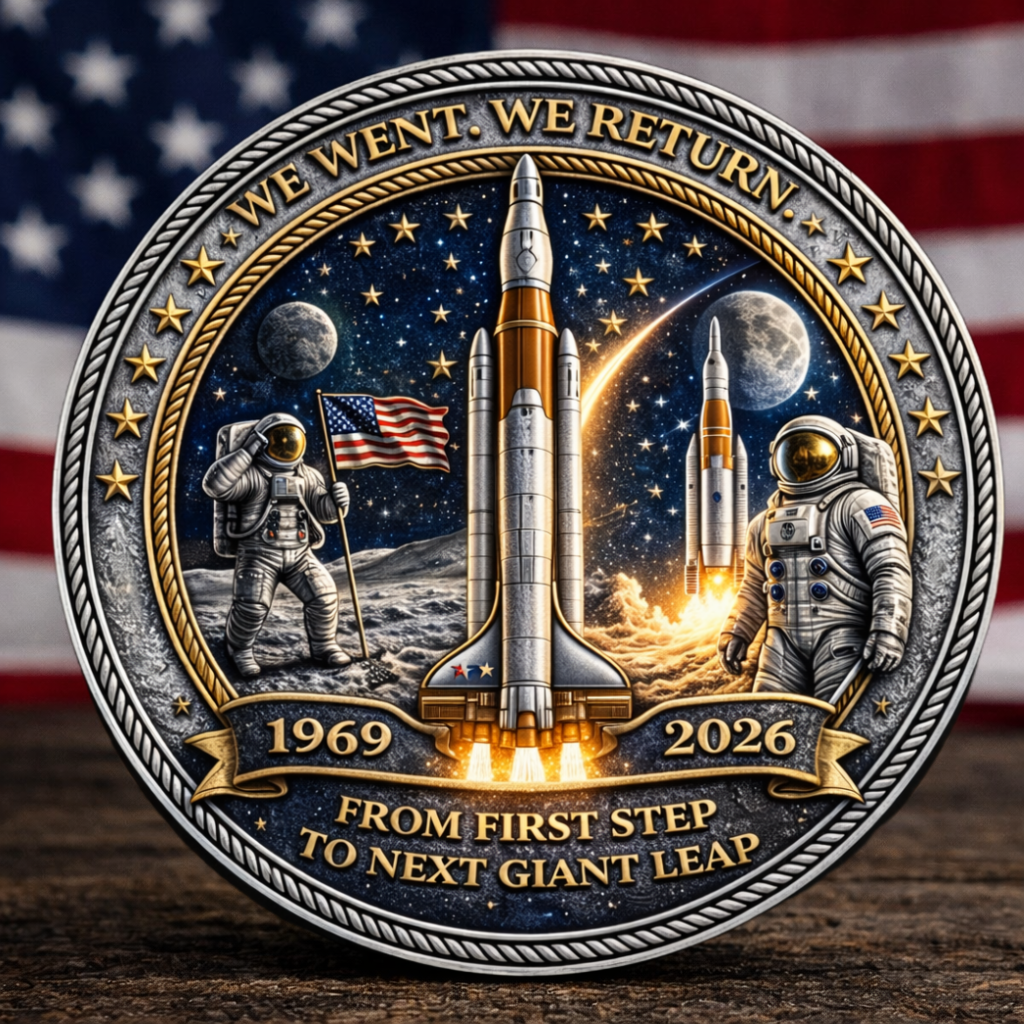 Artemis Lunar Legacy Commemorative Coin 🌕