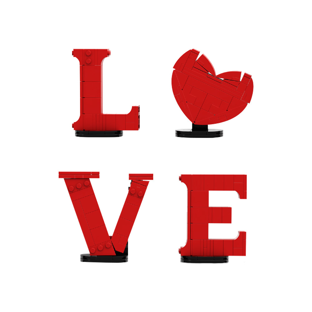LOVE Brick Set – Romantic Gift for Valentine’s Day & Anniversaries❤️