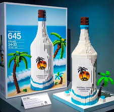 Iconic Whiskey Bottle Building Block Set🍻