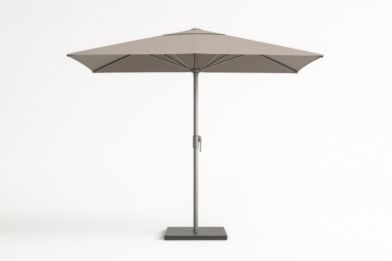 Parasol en Aluminium 300 cm Taupe
