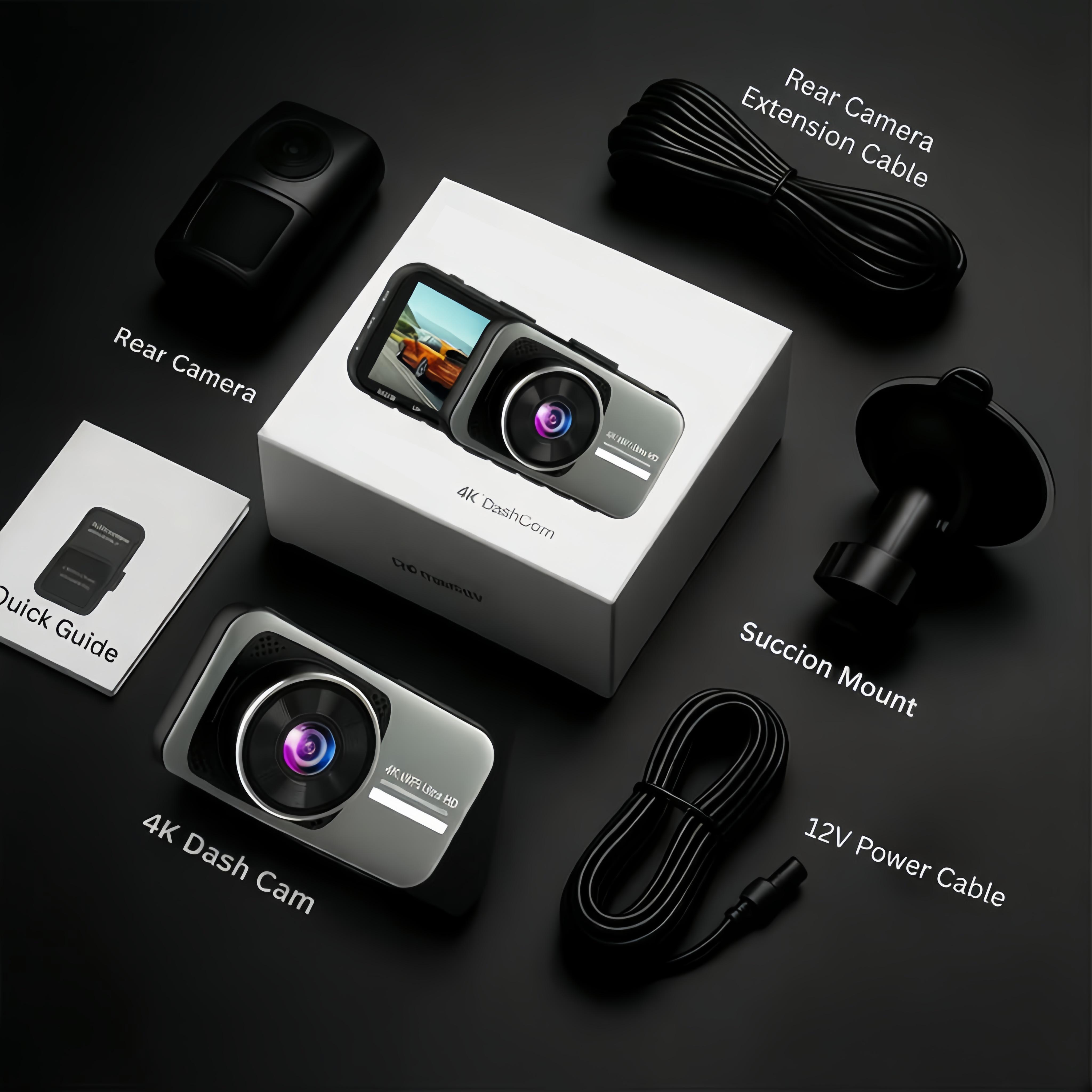 SonoVax - 4K Full HD Smart Dash Cam