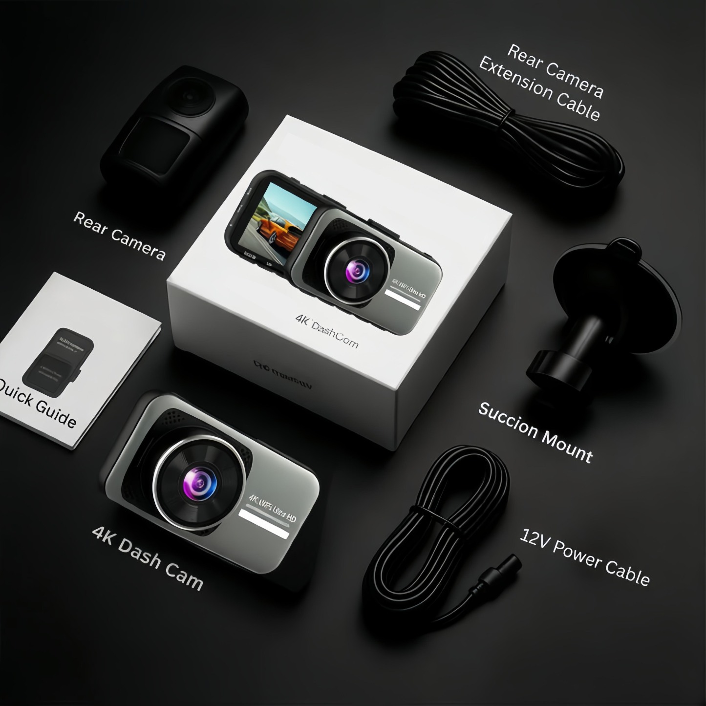 SonoVax - 4K Full HD Smart Dash Cam