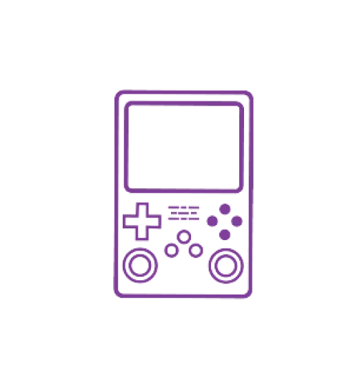 r36s handheld game console