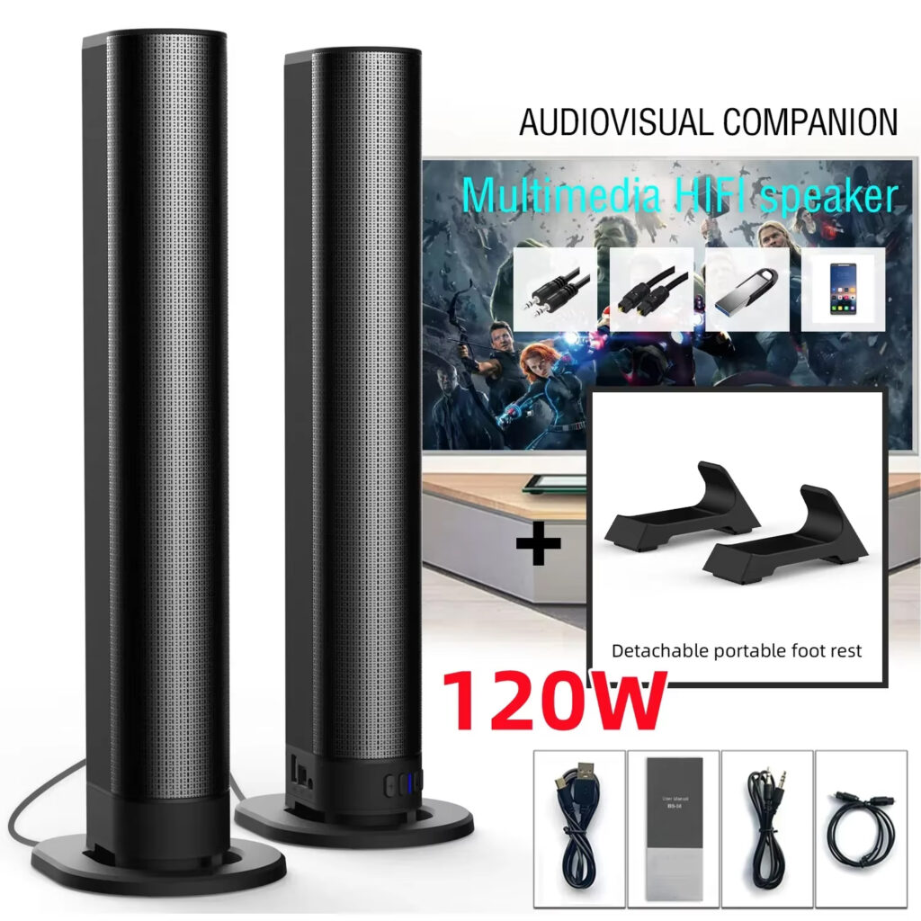 Transform Your Home Audio With 120W Powerful Sound