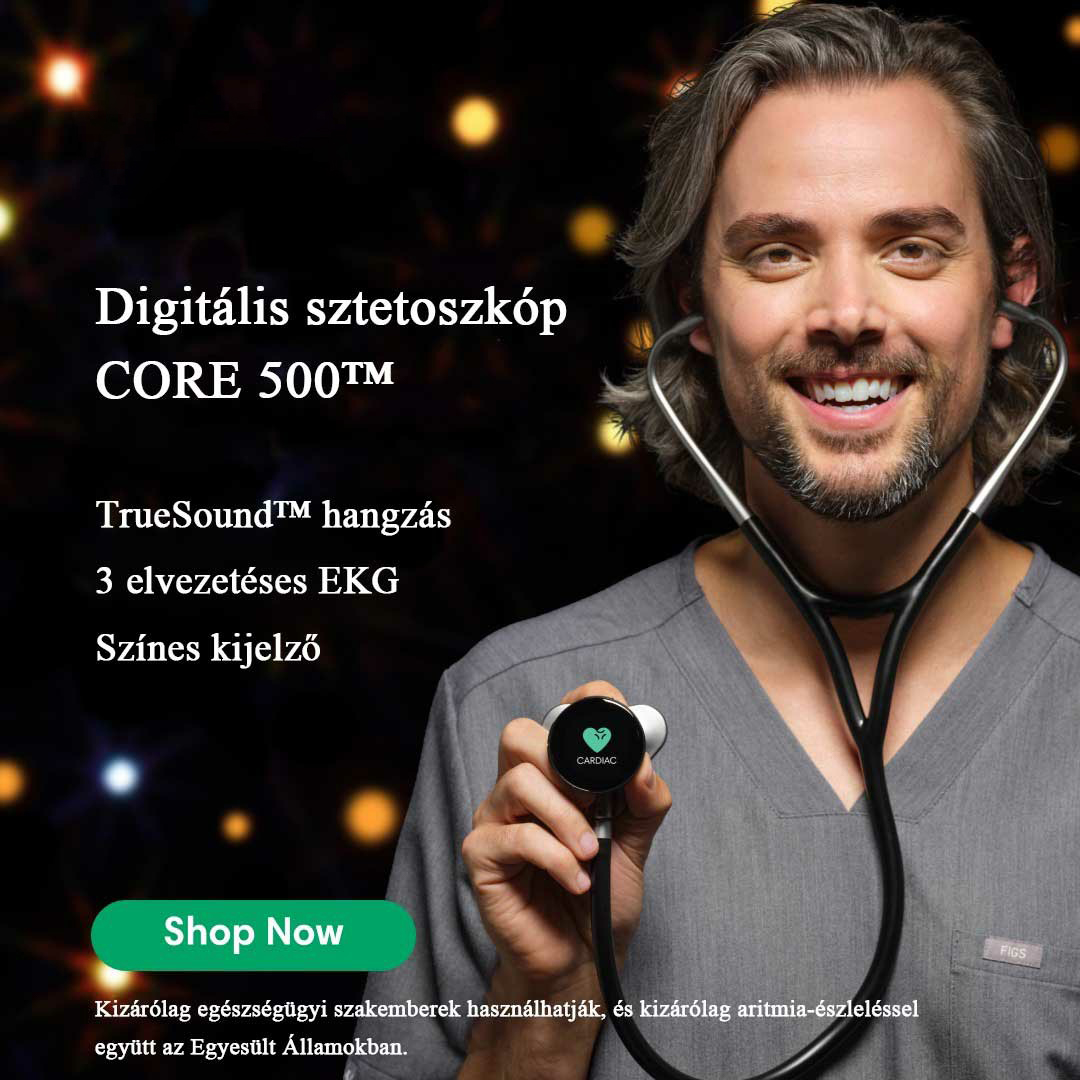  CORE 500™ sztetoszkóp digitális kijelzővel