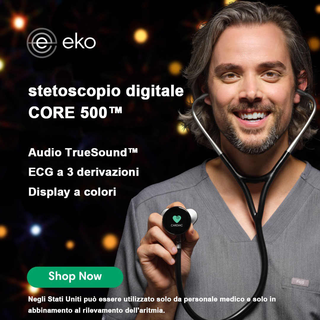 Stetoscopio con display digitale Eko CORE 500™