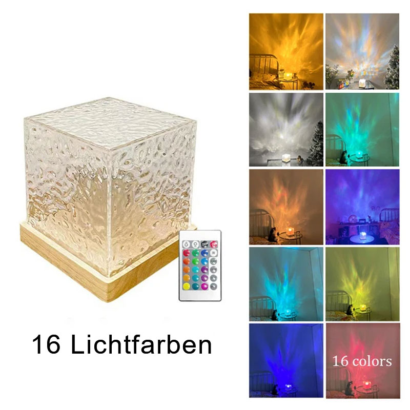 Rotierendes Wassermusterlicht