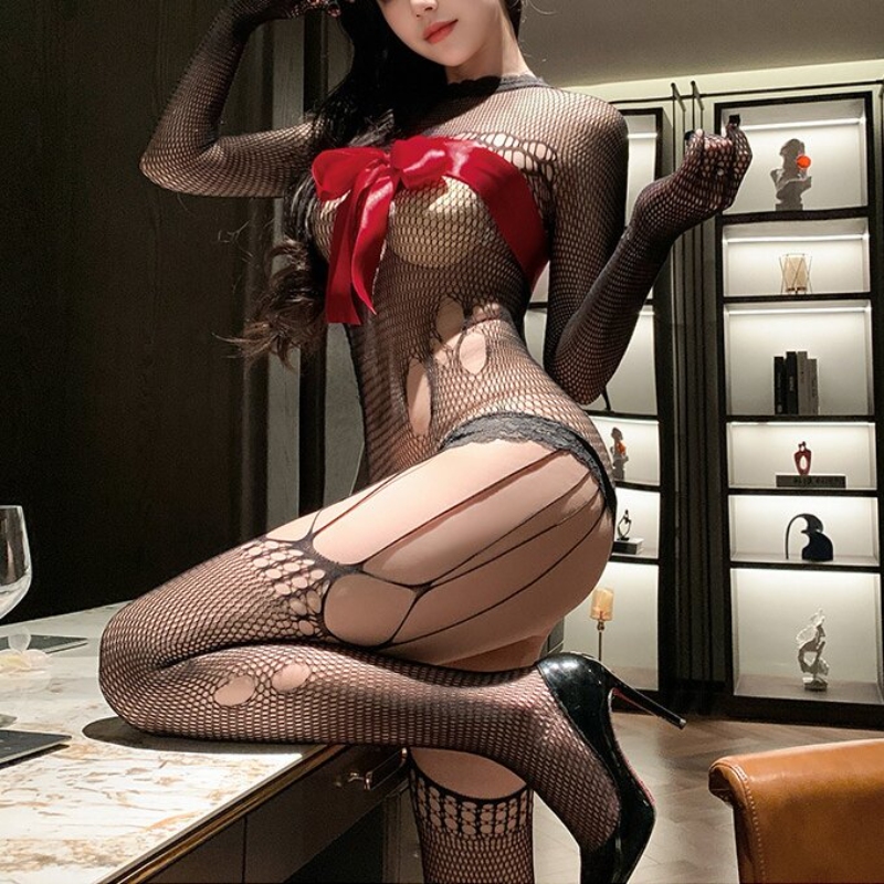 Passionate Lace Sheer Set