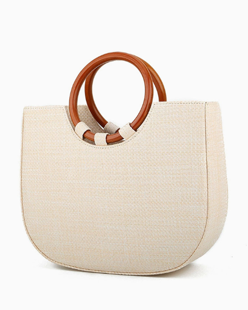 Casual Beach Vacation Woven Bag