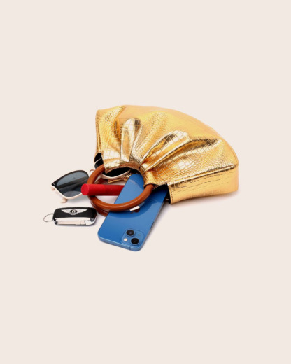 Stylish Pleated Handbag — "Cloud" Bag / Evening Clutch for Women