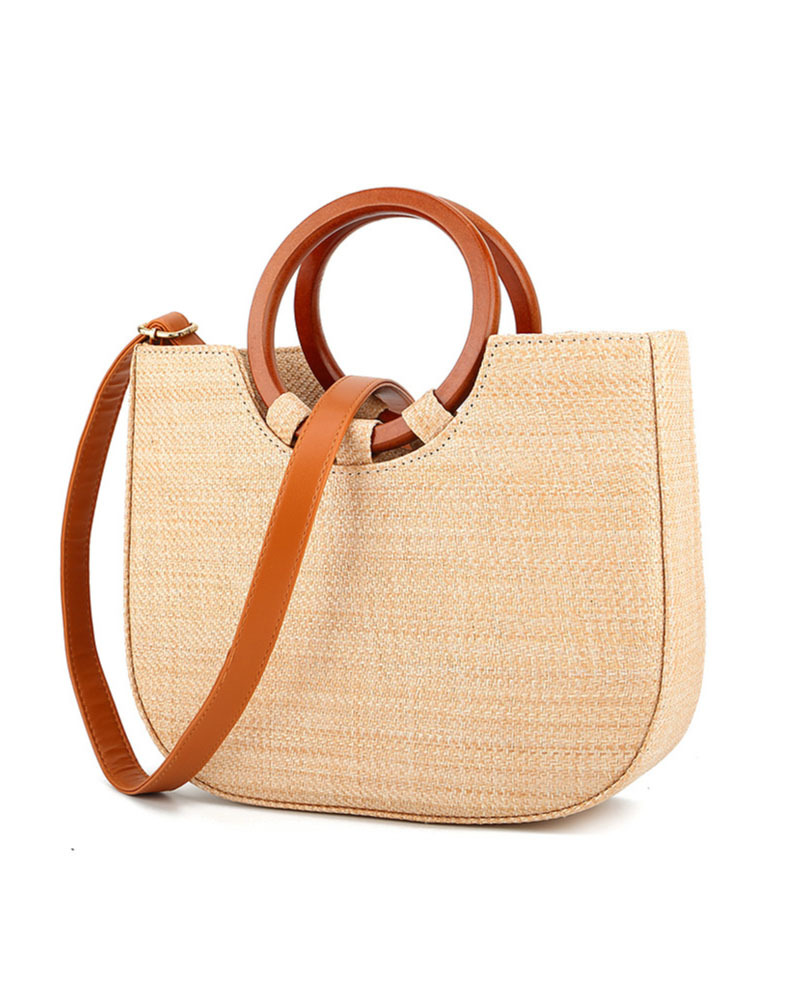 Casual Beach Vacation Woven Bag