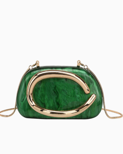 Round Clutch Evening Bag (Mini)