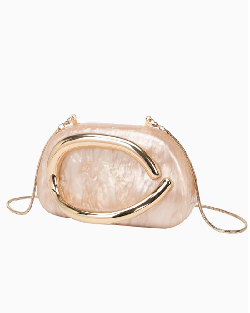 Round Clutch Evening Bag (Mini)