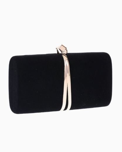 Hard-Case Mini Square Bag — Evening Clutch, Shoulder, and Crossbody Bag