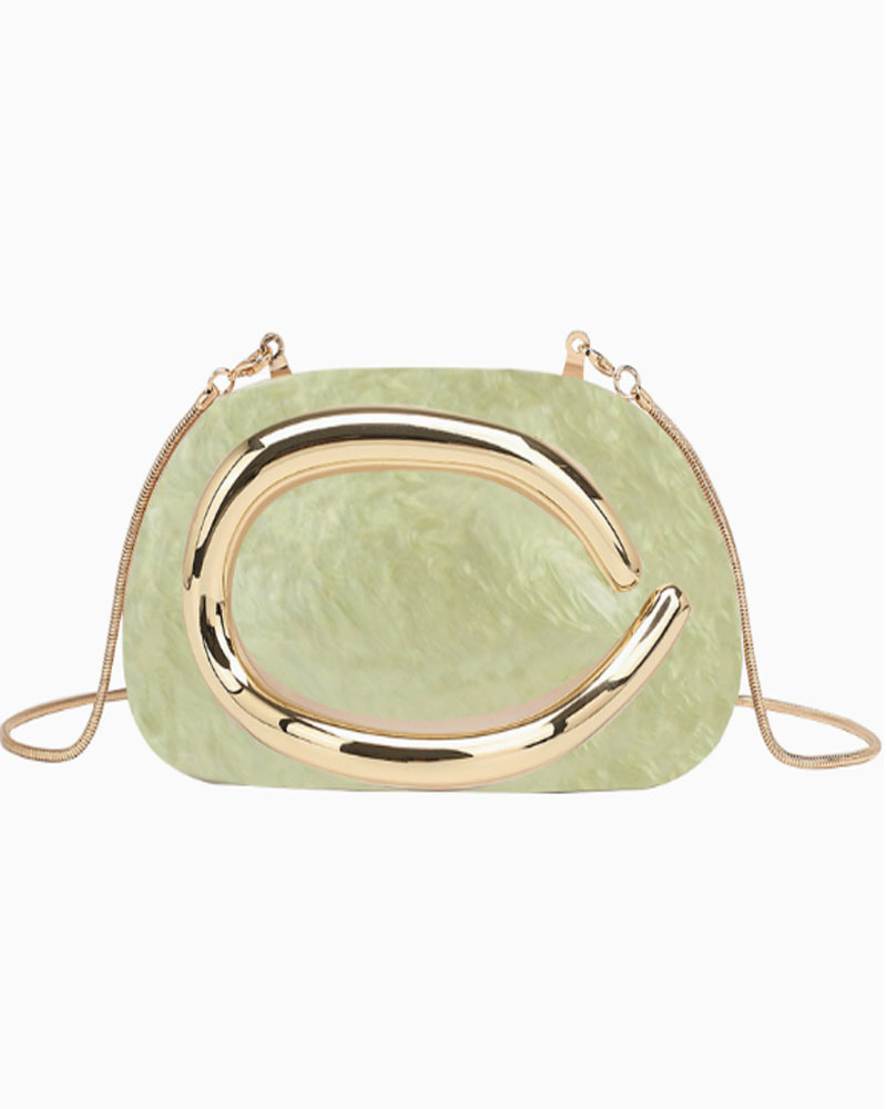 Round Clutch Evening Bag (Mini)