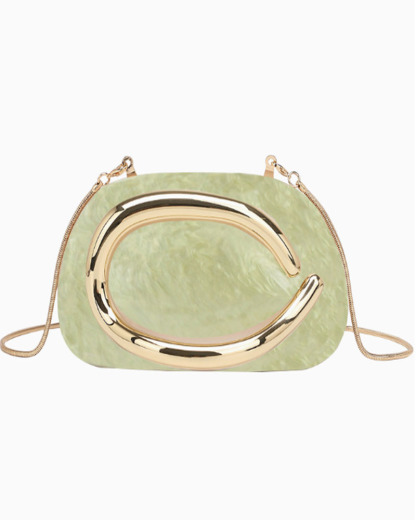 Round Clutch Evening Bag (Mini)