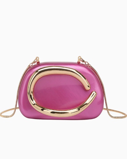 Round Clutch Evening Bag (Mini)