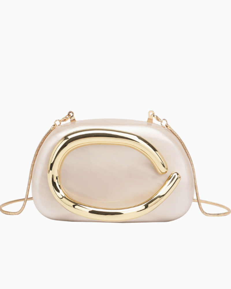 Round Clutch Evening Bag (Mini)