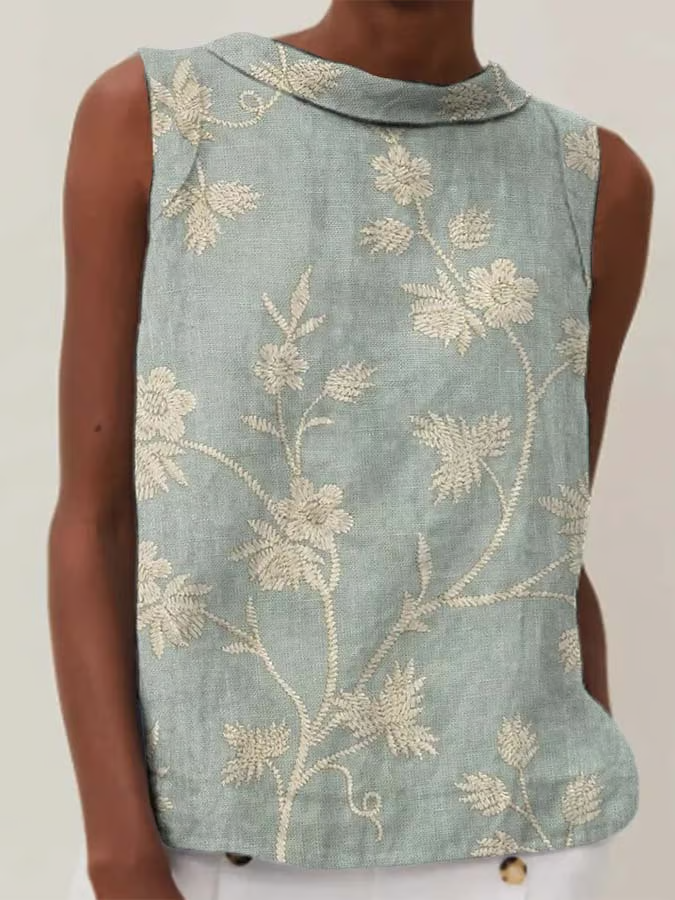 Women'S Casual Printed Vest 