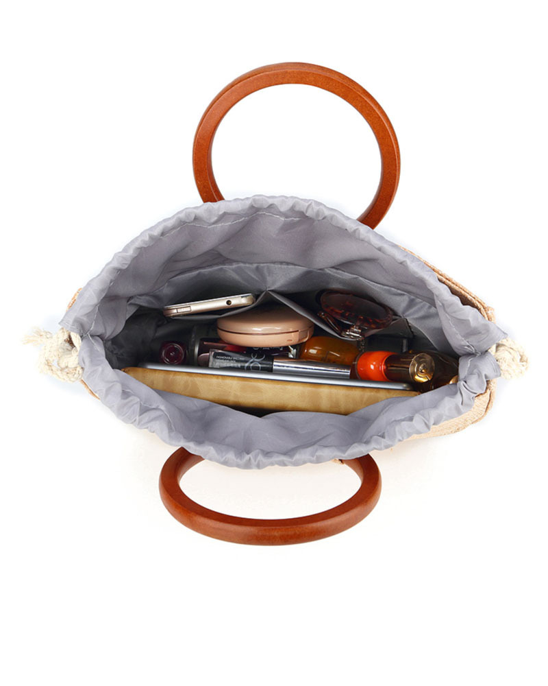 Casual Beach Vacation Woven Bag