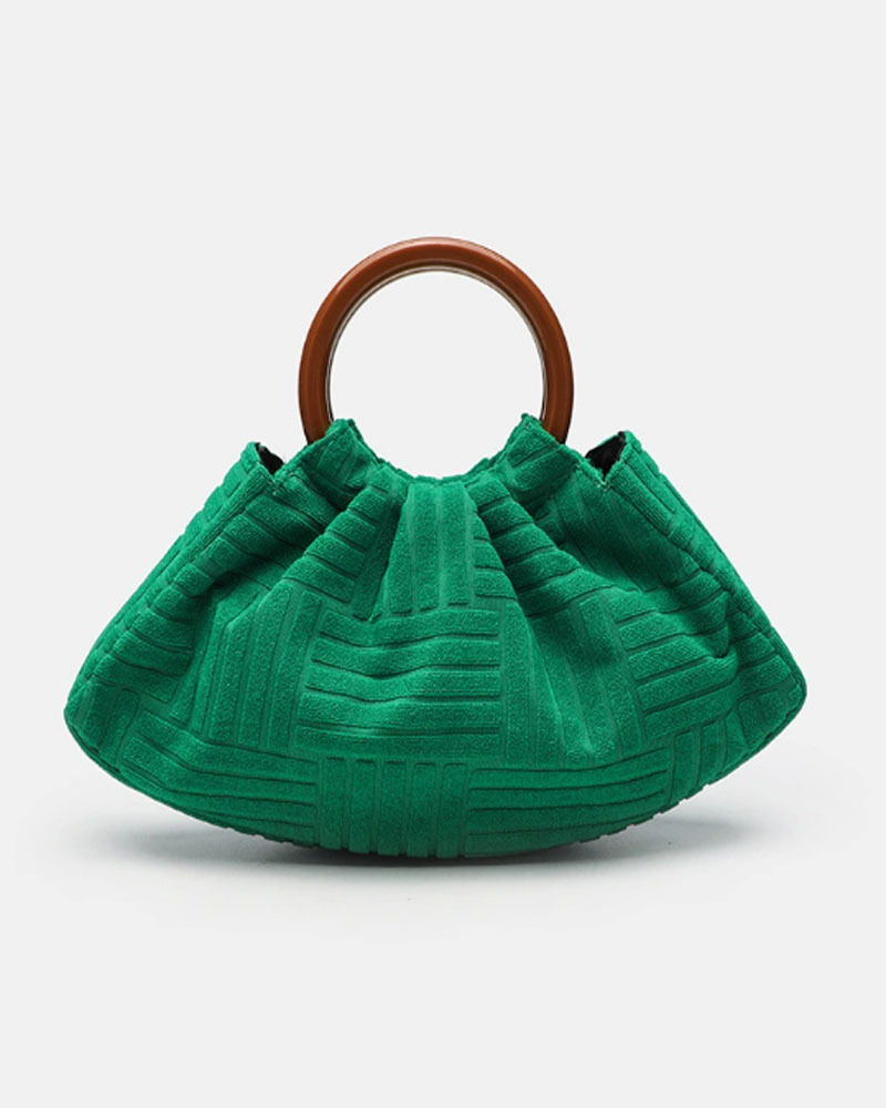Stylish Pleated Handbag — "Cloud" Bag / Evening Clutch for Women