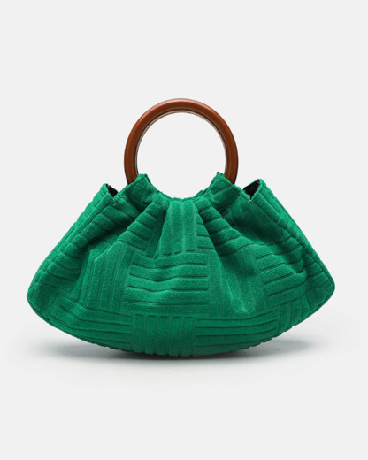Stylish Pleated Handbag — "Cloud" Bag / Evening Clutch for Women