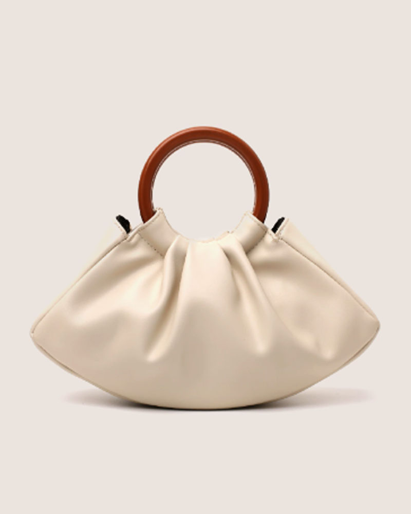 Stylish Pleated Handbag — "Cloud" Bag / Evening Clutch for Women
