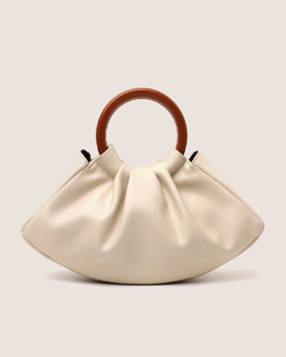 Stylish Pleated Handbag — "Cloud" Bag / Evening Clutch for Women