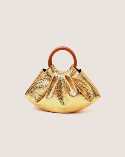 Stylish Pleated Handbag — "Cloud" Bag / Evening Clutch for Women