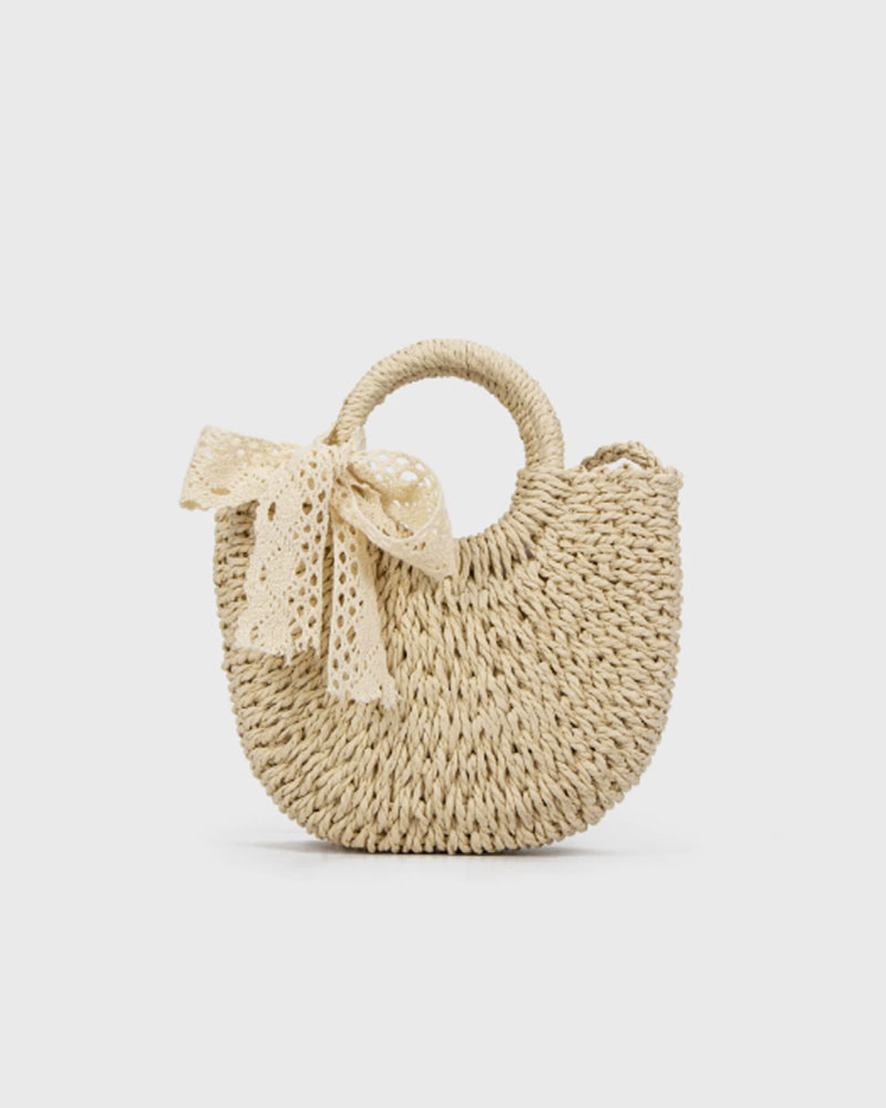 Casual Woven Beach Bag