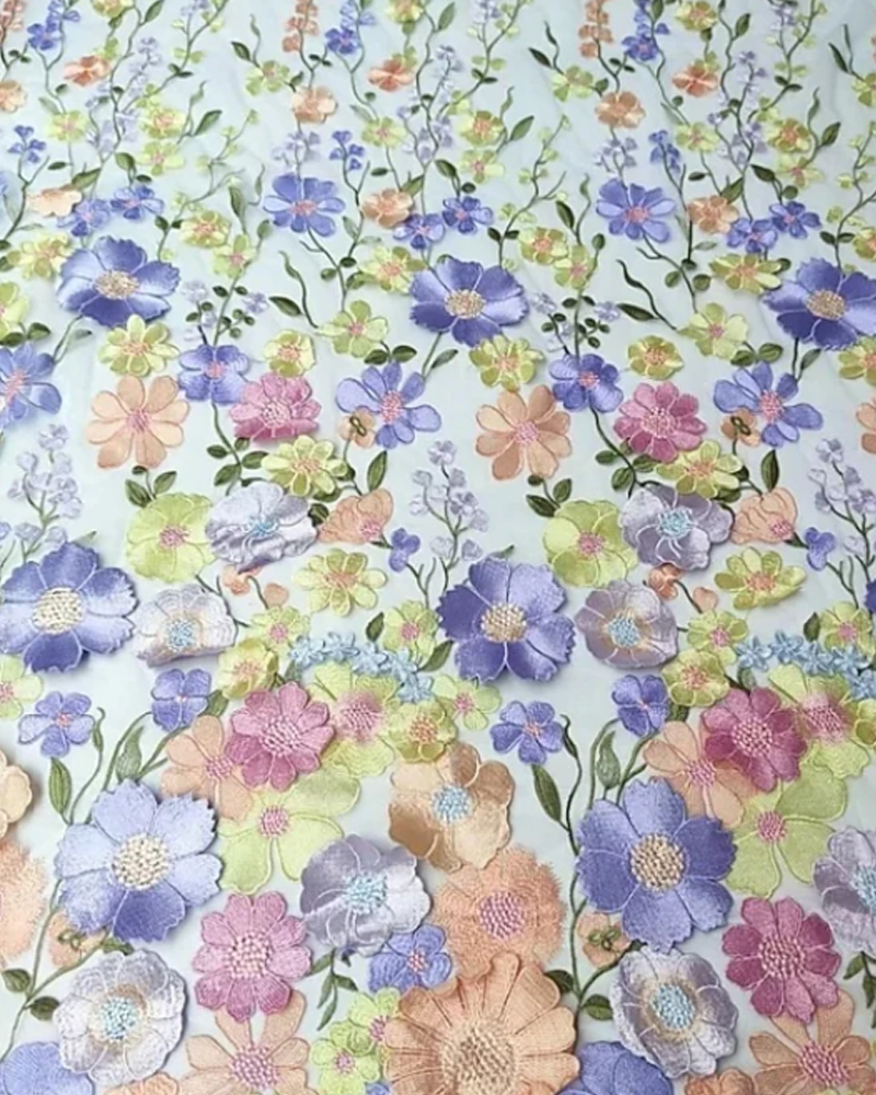 A-Line/Princess Boat Neck Satin Dresses Floral Tea-Length Short Sleeves Ruched
