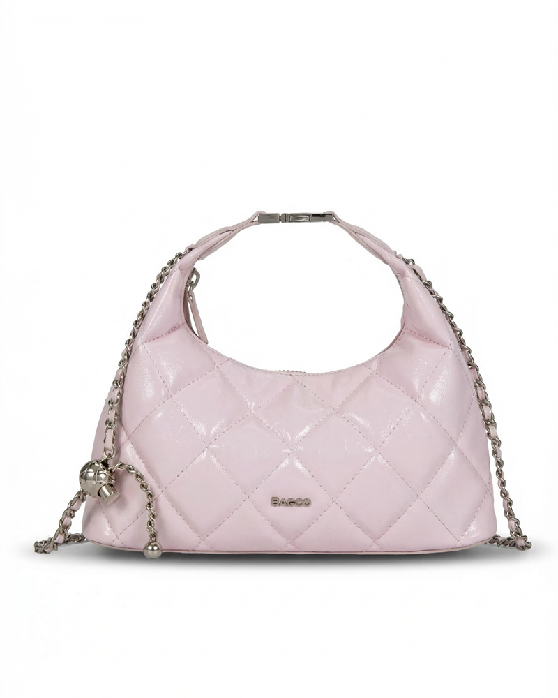 Chanel-Style Quilted Chain Bag — Shoulder, Crossbody, And Handbag
