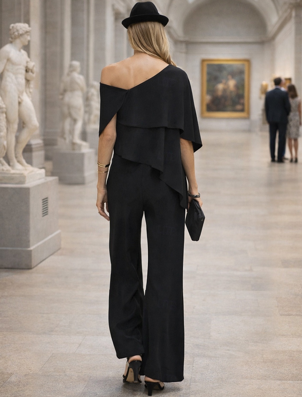 Elegant Off-Shoulder Asymmetrical Jumpsuit