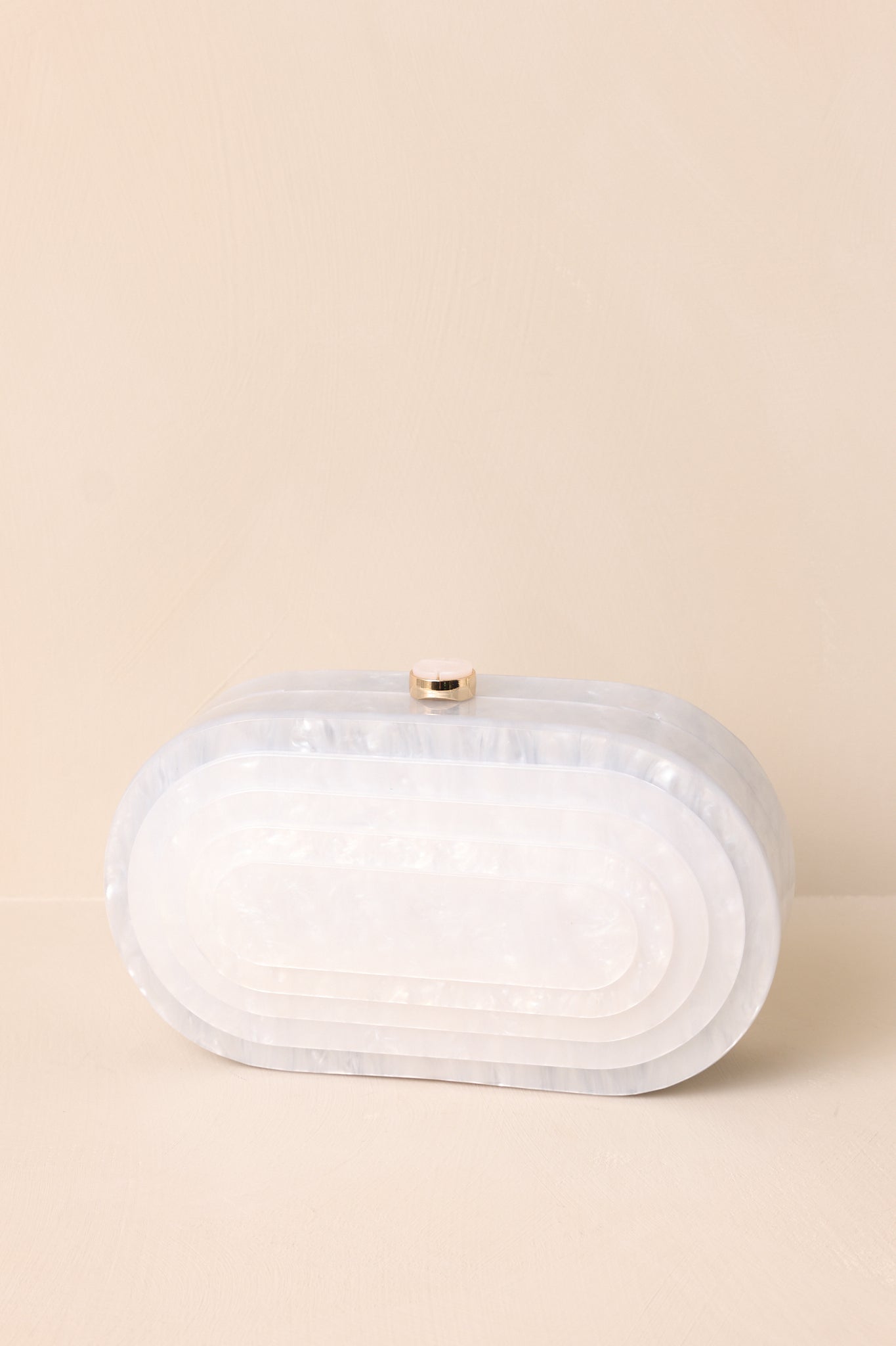 Solstice Dance Ivory Pearlescent Clutch - MismiDaily - Accessories