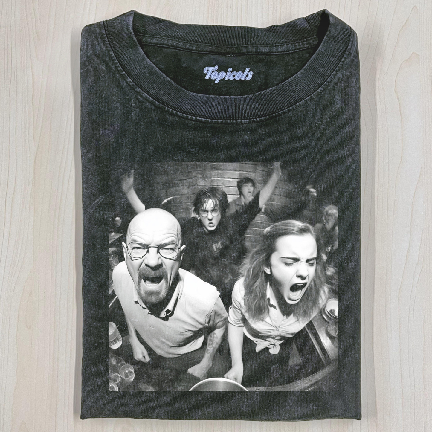 HARRY POTTER & BREAKING BAD T-SHIRT-pufftee