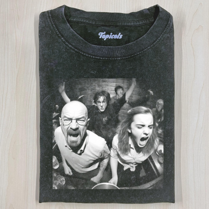 HARRY POTTER & BREAKING BAD T-SHIRT-pufftee