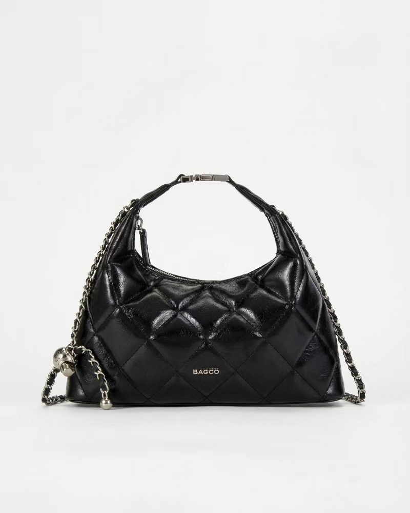 Chanel-Style Quilted Chain Bag — Shoulder, Crossbody, And Handbag
