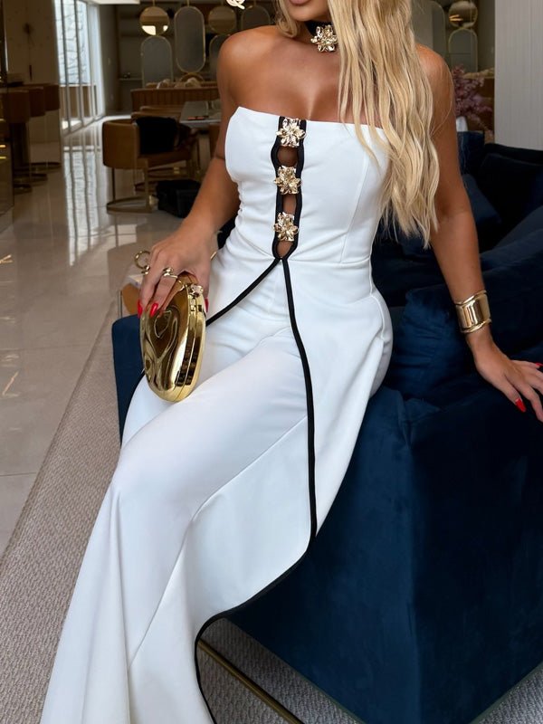 Sleeveless solid color casual jumpsuit - MismiDaily - jumpsuit